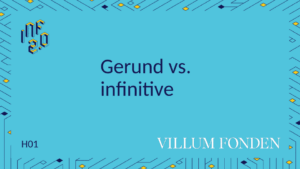 ANJ - H03 - Gerund vs. infinitive - LearningApps