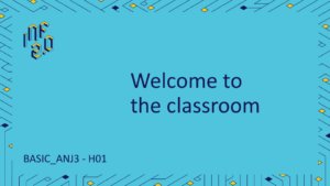 BASIC_ANJ3 - H01 - Welcome to the classroom - ChatGPT