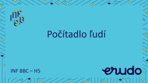 BBC microbit - H5 - Počítadlo ľudí