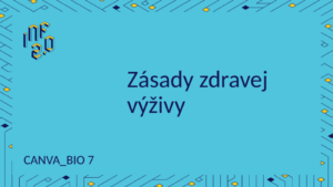 BIO7 - H02 - Zásady zdravej výživy - Canva