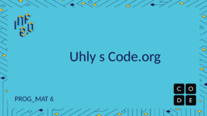 MAT6 - H02 - Uhly s Code.org - Code.org